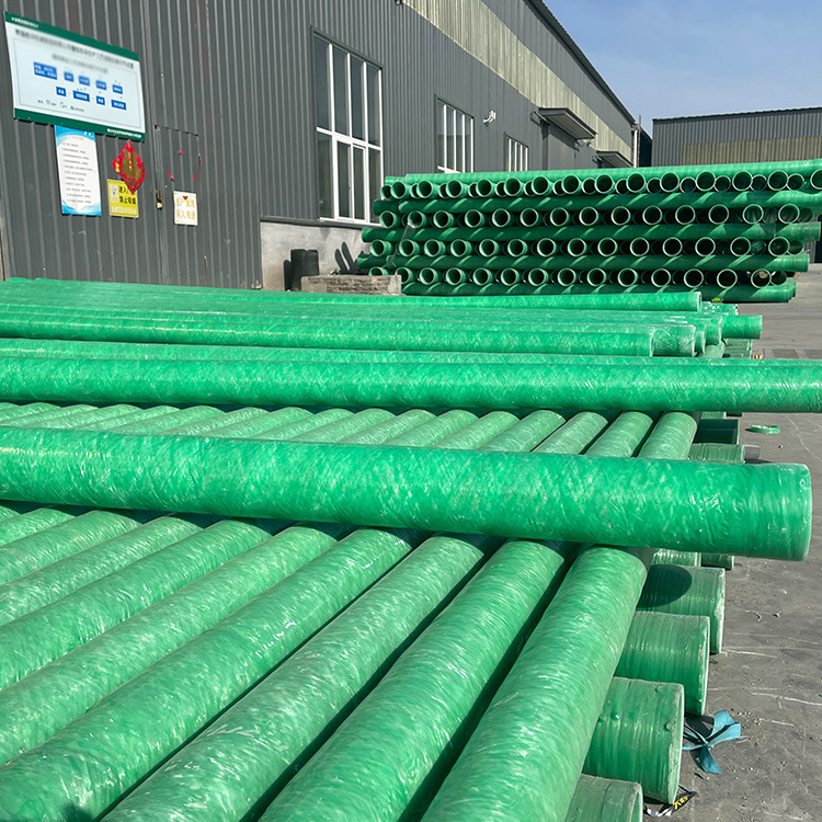 High Performance FRP GRP Fiberglass Reinforced Plastic Round Tube Pultrusion FRP Round Pipe