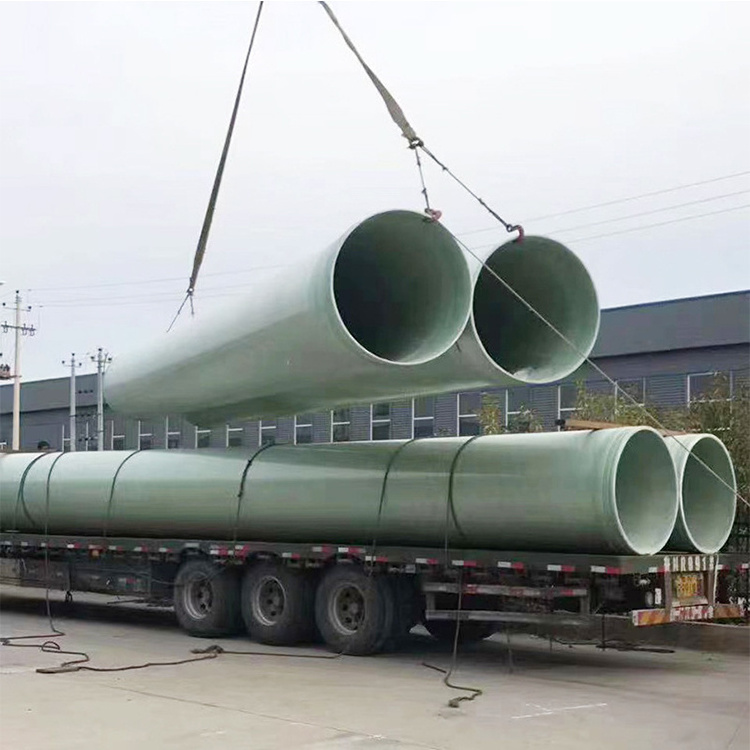 High Performance FRP GRP Fiberglass Reinforced Plastic Round Tube Pultrusion FRP Round Pipe