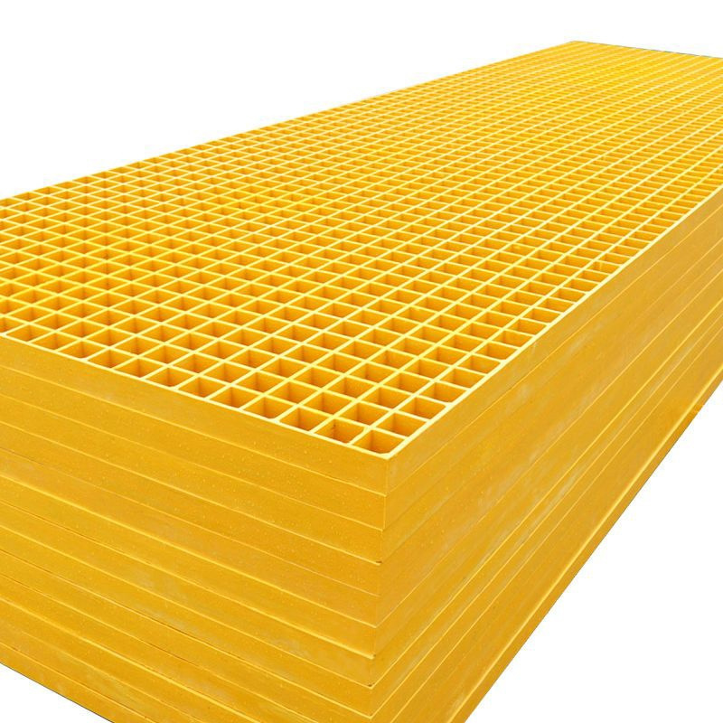 Customized Composite Fiberglass Mesh Walkway FRP GRP Moulded And Pultruded Platform Grating