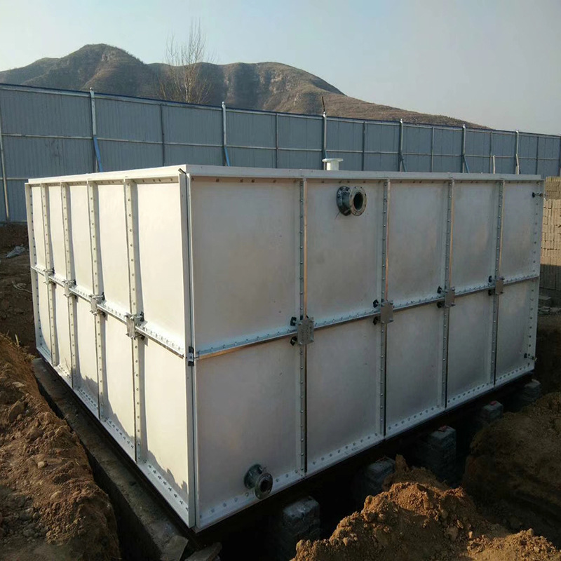 10000 Liter Litre Gallon Cubic SMC Panel Tanks Rectangular Large Square FRP Water Storage GRP Sectional Water Tanks