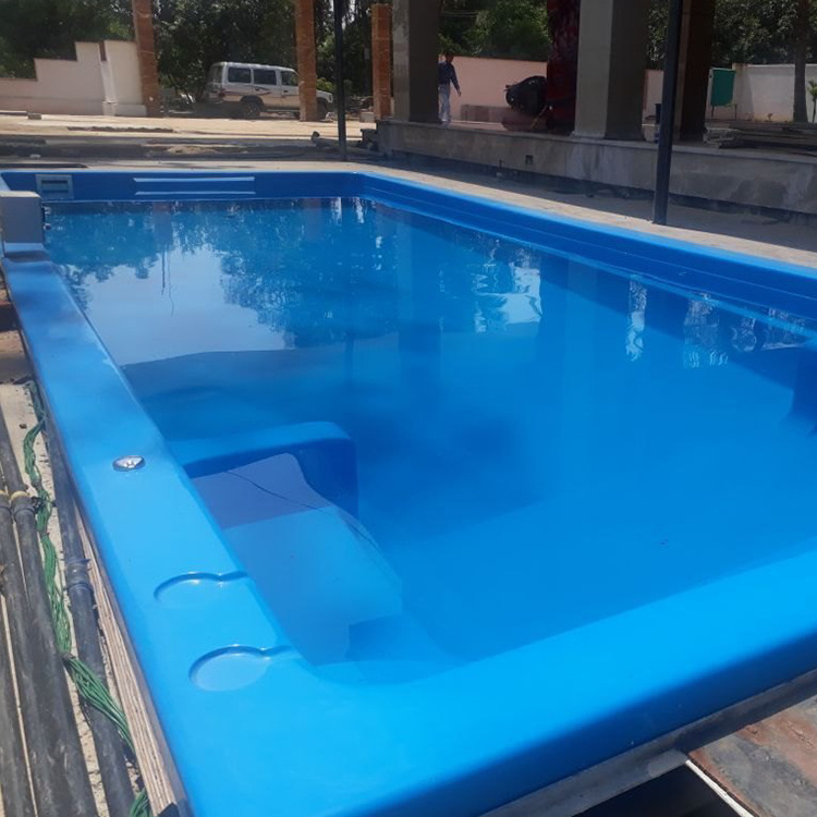 manufacturer wholesale low price customized fiberglass artificial swimming diving pool in ground swimming pool outdoor