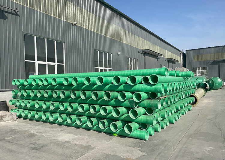 Factory custom FRP pipe glass fiber wound cable pipe drain pipe