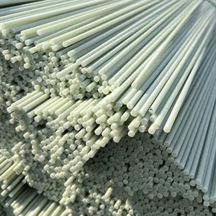 solid fiberglass plastic rebar high strength frp composite bar instead of steel rebar