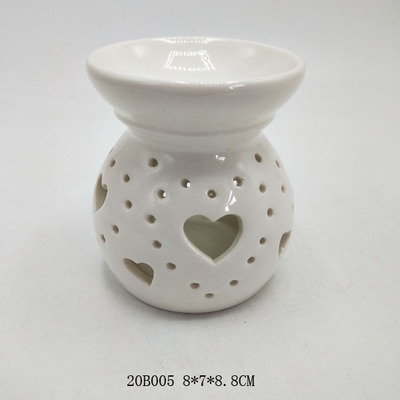 Modern Ceramic porcelain Aromatic Incense Burner oil incense wax melt  warmer  Candle burner candle holder tealight holder