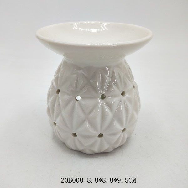 Modern Ceramic porcelain Aromatic Incense Burner oil incense wax melt  warmer  Candle burner candle holder tealight holder