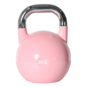 China Best Selling Weight Training 4-32kg Steel Competition Kettlebell Color Low Price