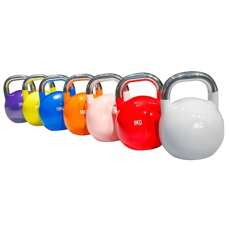 China Best Selling Weight Training 4-32kg Steel Competition Kettlebell Color Low Price