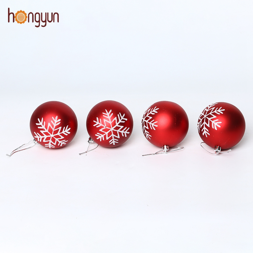 20PCS Christmas Tree Navidad Decoration Ball Red White Christmas Decorations