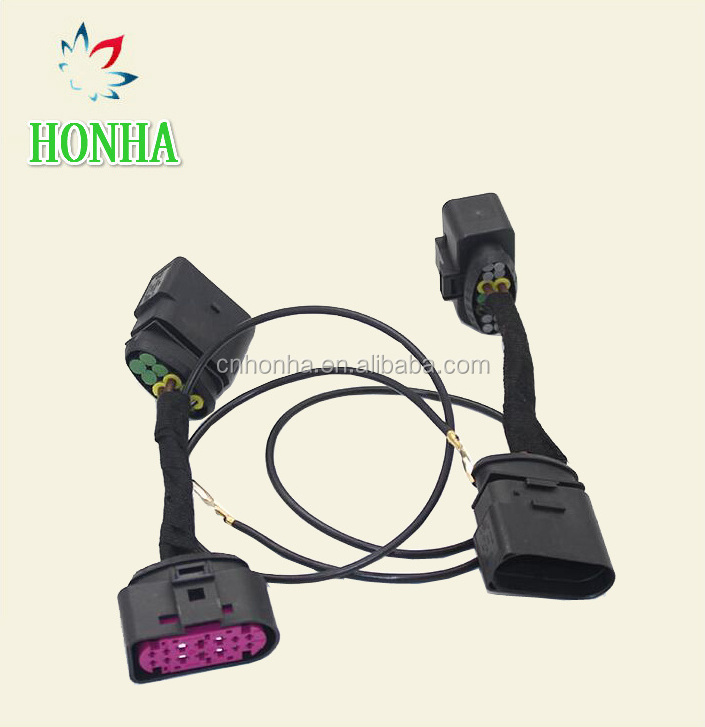 HID Xenon Headlight 10 to 14 Pin Connector Adapter Wiring harness