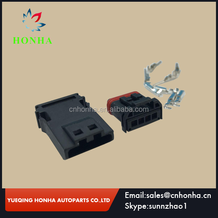 4 Pin JAE male connector MX19004P51 terminals OEM Automotive electronics 040 contacts small unsealed connectors MX19 Series