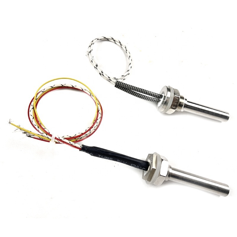 High quality immersion cartridge heater 24v12v 200w with thermocouple