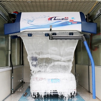 4 dryers best automatic leisu 360 touchless car wash machine for sale with all import parts