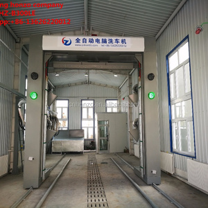 Automatic car Wash Machine And HZ-B300LE Bus Cleaning Equipment / Truck Washing Product