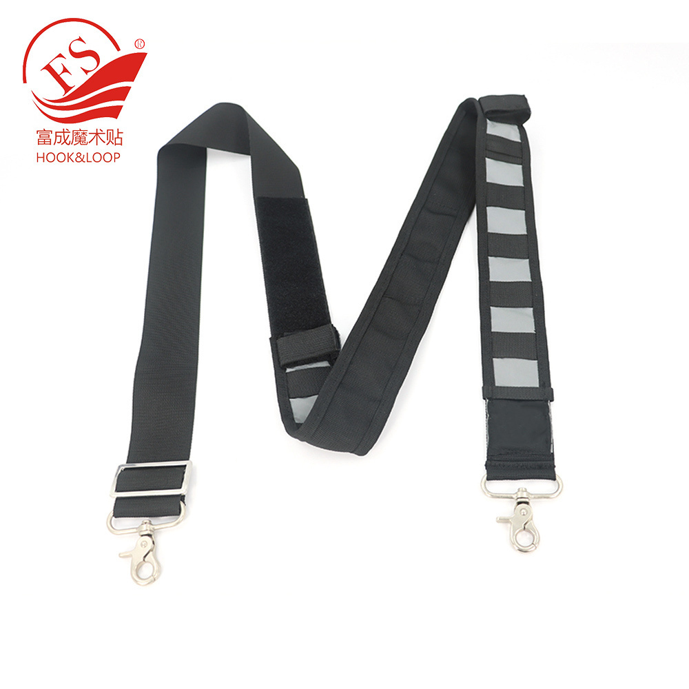 Shenzhen Fucheng  Adjustable Reflective Shoulder Bag Strap  With Custom Design Logo