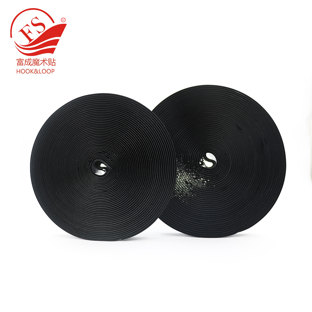 Printed Fastener Velcroes Manufacturer Self Adhesive Back Glue Hook and Loop Tape Sticky Supplier