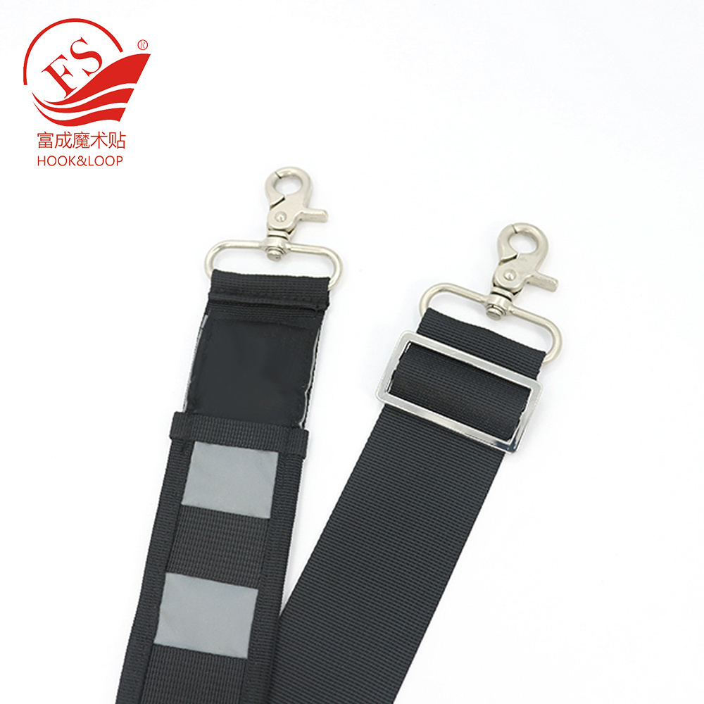 Shenzhen Fucheng  Adjustable Reflective Shoulder Bag Strap  With Custom Design Logo