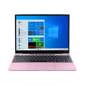 Cheap Laptop 14 inch Super Thin RAM 6GB win 10 Desktop Computer Laptop Pink Laptop