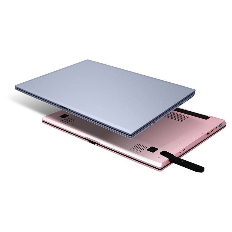 Cheap Laptop 14 inch Super Thin RAM 6GB win 10 Desktop Computer Laptop Pink Laptop