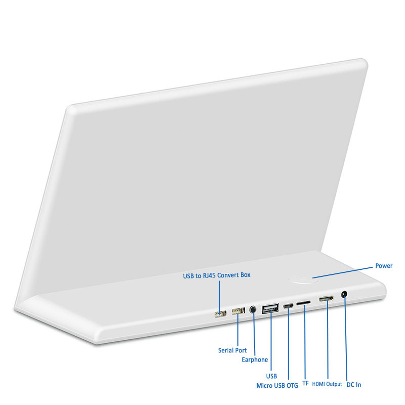 CE RoHs 10 inch desktop 5-point touch screen android tablet with WIFI / camera