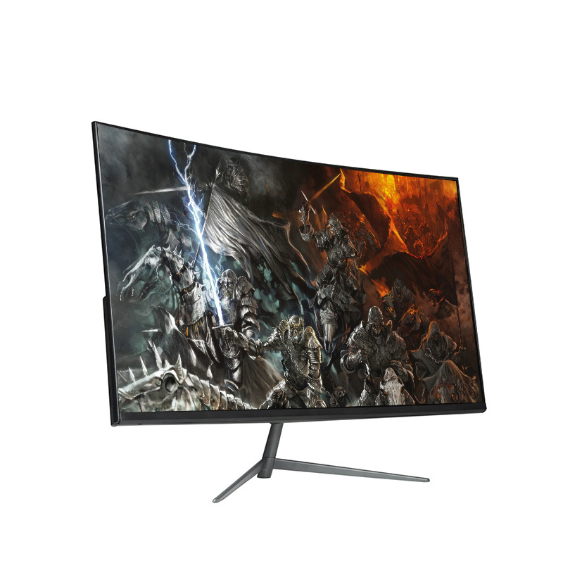 Nereus High Value 24Inch 1800R Curved Frameless Computer Monitor 144Hz Led Screen 16:9 Gaming Monitors