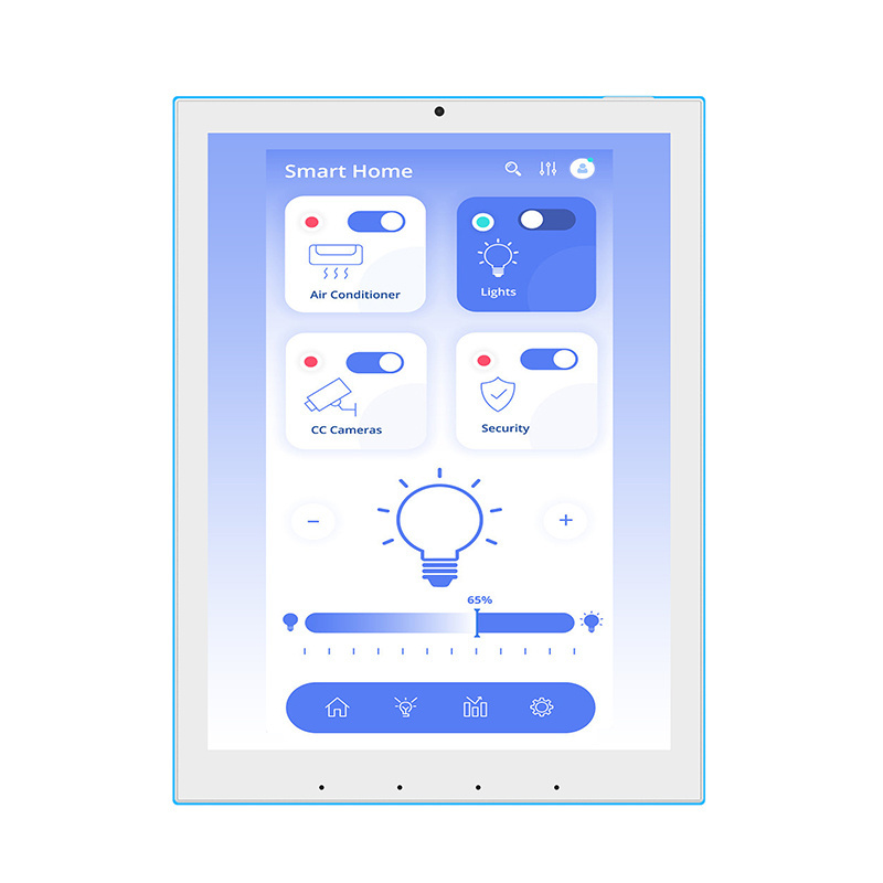 10 inch smart home automation Touch screen tablet RK3566 control hub FOR Home hotel HDMI IOT POE wall tablet