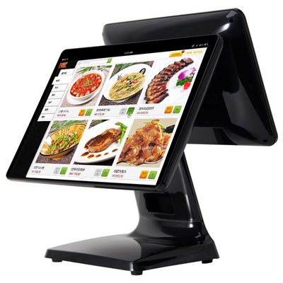 15.6" Touch Screen Pos Cash Register Automatic Dual Screen Terminal All In One Pos System pos cash register