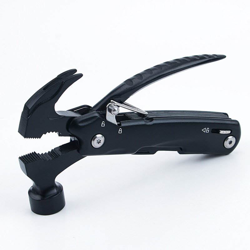 New design Multifunctional Outdoor Camping Survival Tactical Stainless Steel Claw Nail Mini Small Hammer