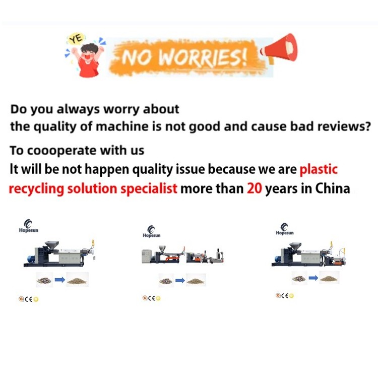 PP PE Film Bag Crushing Drying Recycling PET Bottle Automatic Line Waste Plastic washing Machine