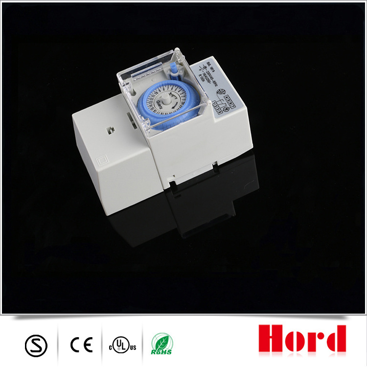 Hord Electric Din Rail 24 Hours Daily Programmable Mechanical Timer Switch SUL181H