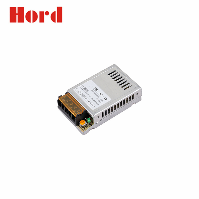 Hord MS-10-12 AC DC Small Size Ultra-thin Switching Power Supply for Led Display Screen MS-10 12V 0.84A 10.08W