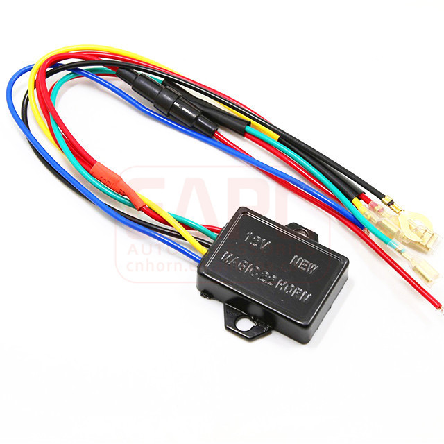 car horn 12V horn Electronic controller Digital function Electronic Magic 22 Horn accessory Wiring harness