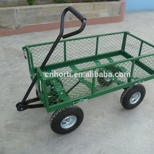 rolling steel sand beach garden wagon cart