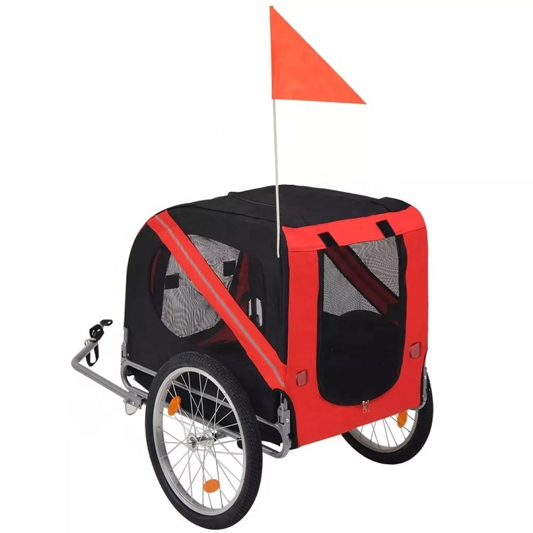 Camping bike cargo pets dog trailers carriers