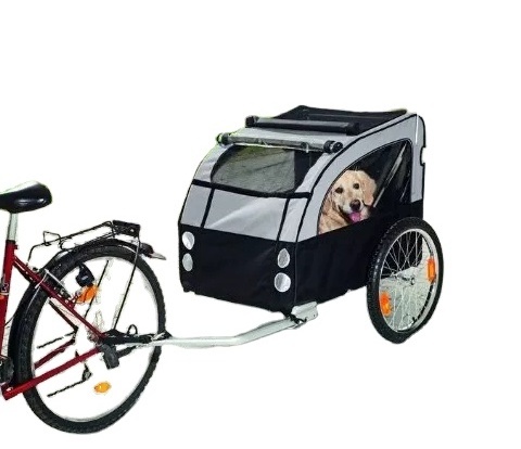 Camping pet dog bicycle trailer bike cargo trailer