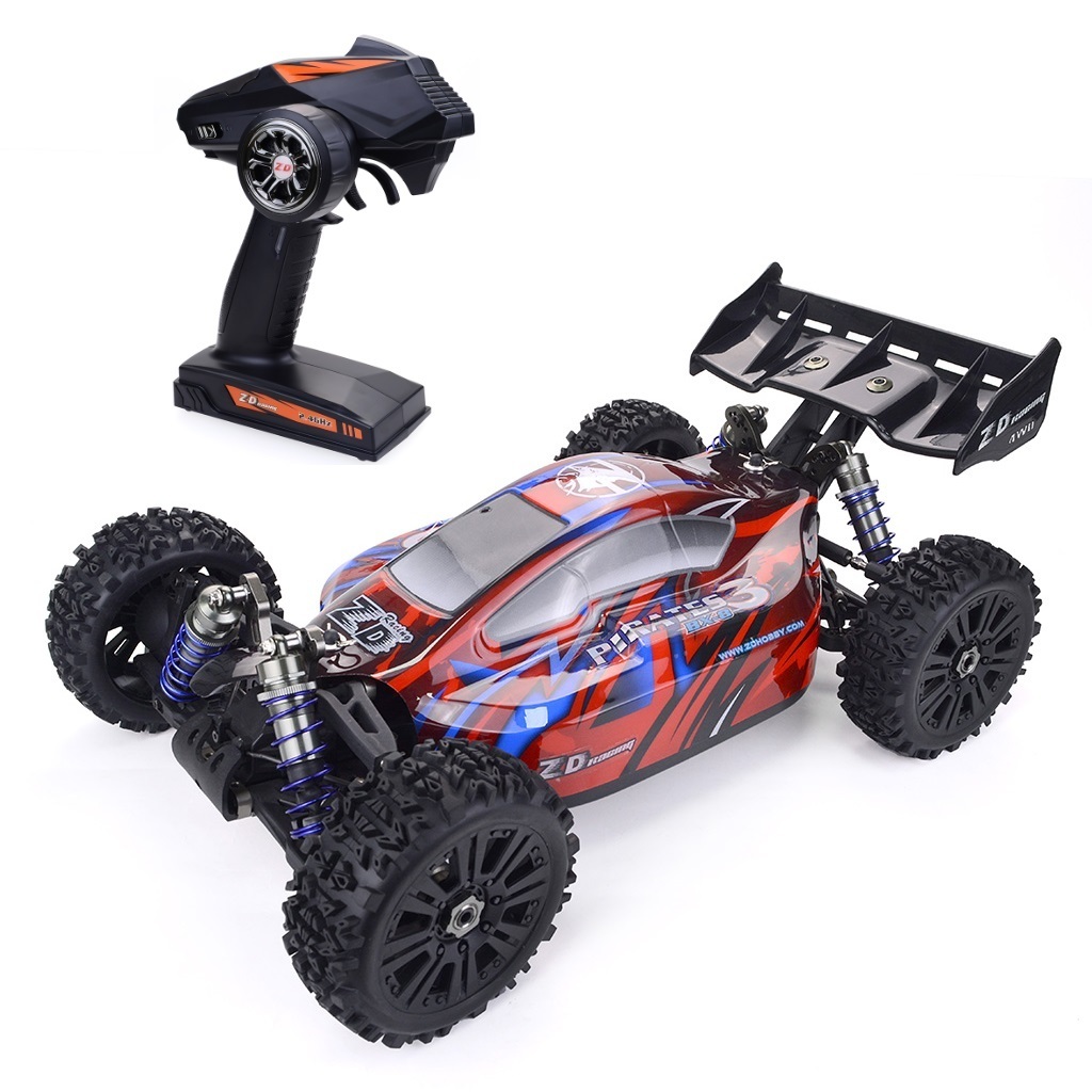 Original ZD Racing 9020 V3 Pirates 3 BX-8E 1:8 Brushless Motor Electric Racing Buggy 4x4 RC Car for Adults with High Speed