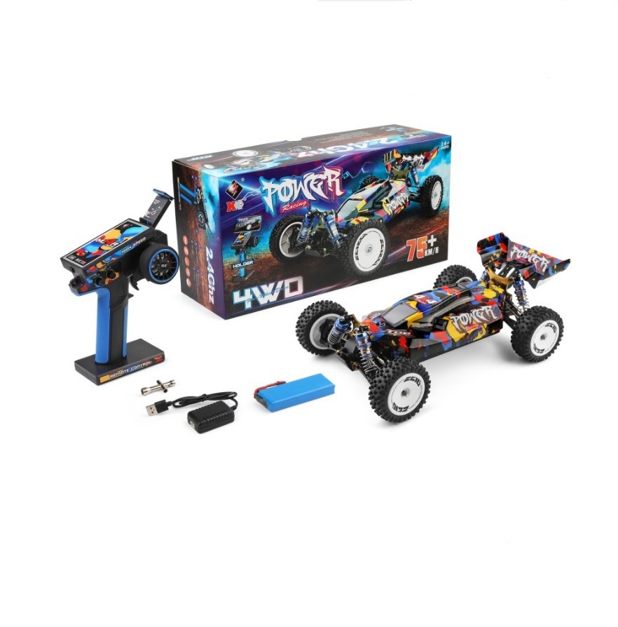 Hot HOSHI WLtoys 124007 1:12 Brushless High Speed Car 4WD Off-Road Racing Radio Control Toys Drift Truck For Children Toys