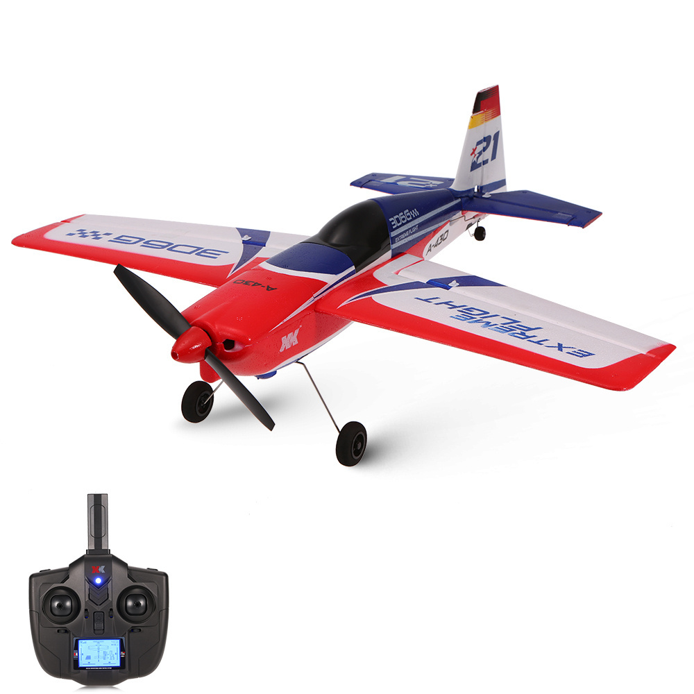 2022Original Wltoys XK A430 RC Plane Airplane 5C HBrushless Motor 3D 6G System Foam Aircraft Glider Simulation 2.4G Airplane