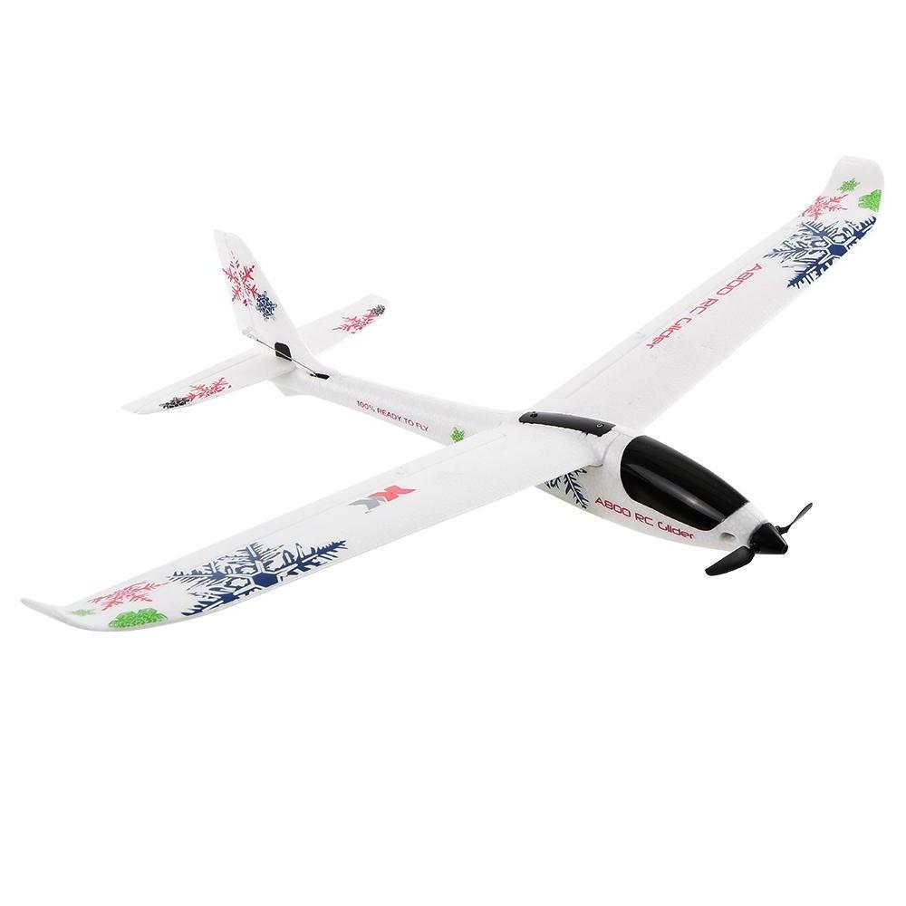 2023 WLtoys XK A800 RC Plane 2.4Ghz 5CH 6-Axis Gyro Electric Fixed-wing Remote Control Aircraft RC Glider Switch Kid's Toy