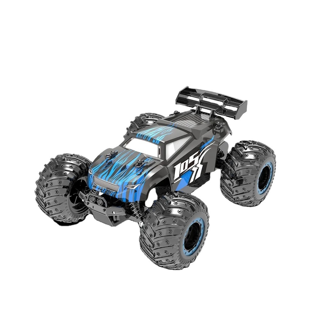 New JJRC Q105 RC Car 1:18 Big Wheel Monster 2WD RC Truck 2.4GHz All Terrain Off Road 20KM/H High Speed RC Car RTR for Kid