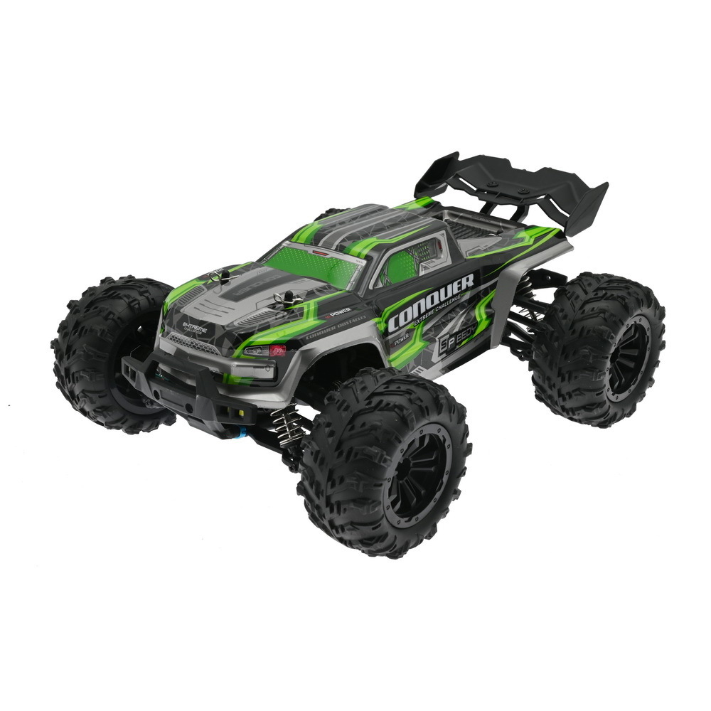 2022 HOSHI 16102 RC Car 1/16 38km/h With LED Headlights High Speed Remote Control Vehicles 4x4 Off Road Monster Truck For Kids