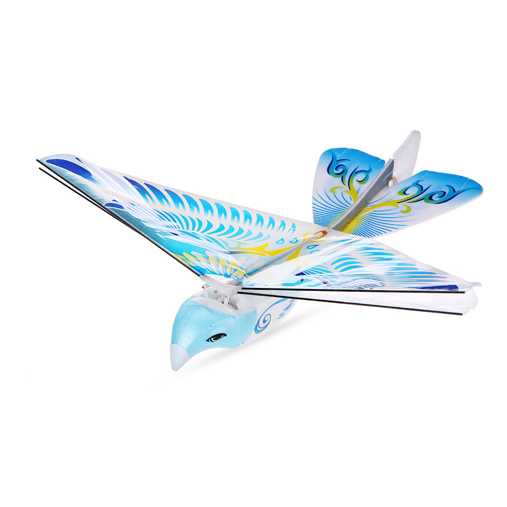 2020 RC Flying Toy E-Bird Toy RC Animal Plane Model With LED Light Outdoor Travel Play E-Bird Toys Christmas Gift For Children