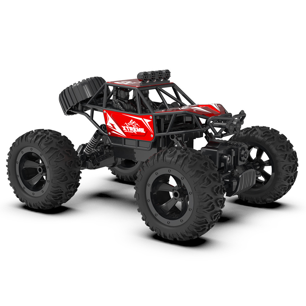 NEW Q145 RC Car Alloy Climbing Cars 2.4G 4WD Remote Control Car 1:16 RC Rock Crawler All Terrain Off-Road Truck RTR Gift