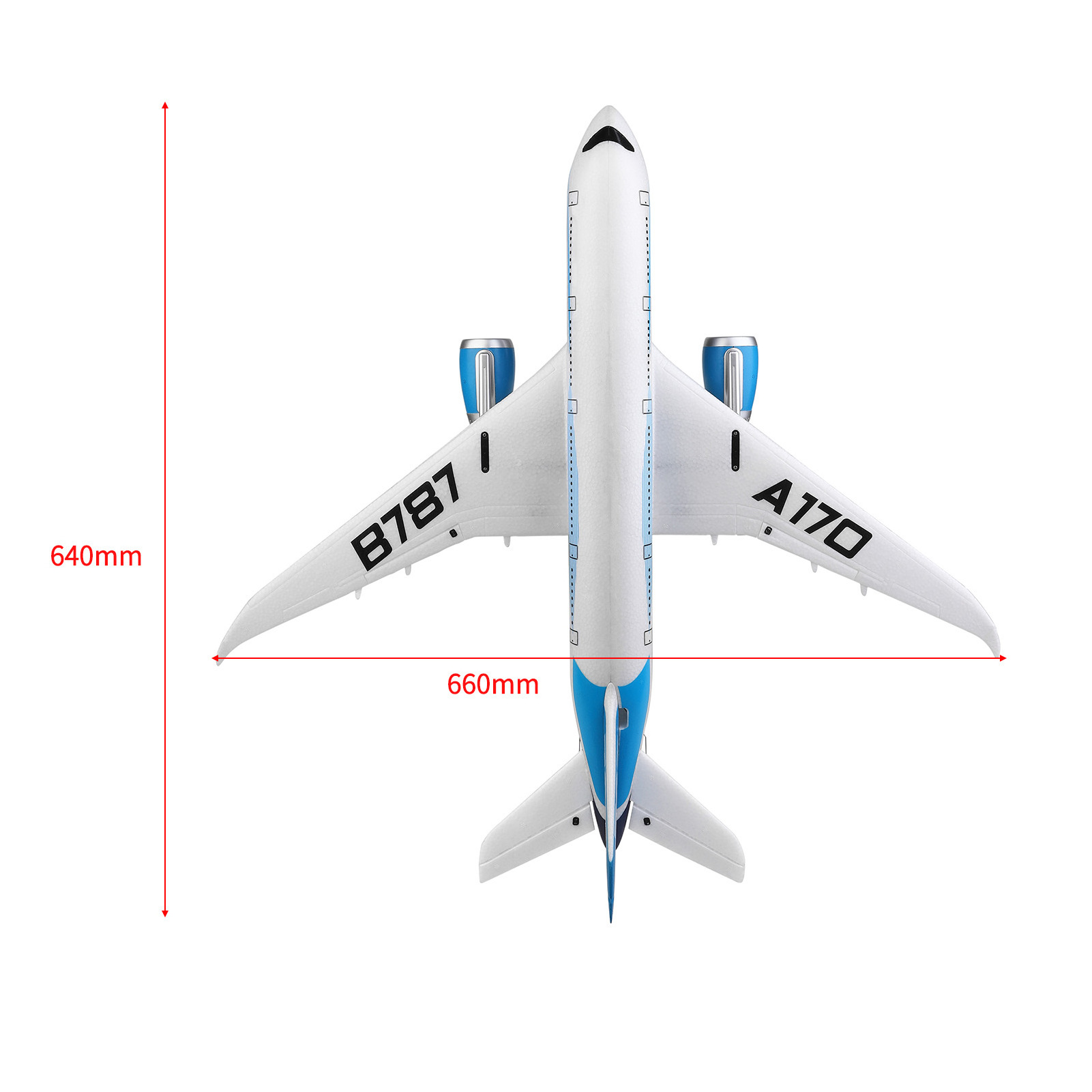 WLtoys XK A170 RC Airplane 660mm Wingspan 2.4GHz 4CH Remote Control Airplane 3D/6G Brushless Motor EPO Material Outdoor Drone