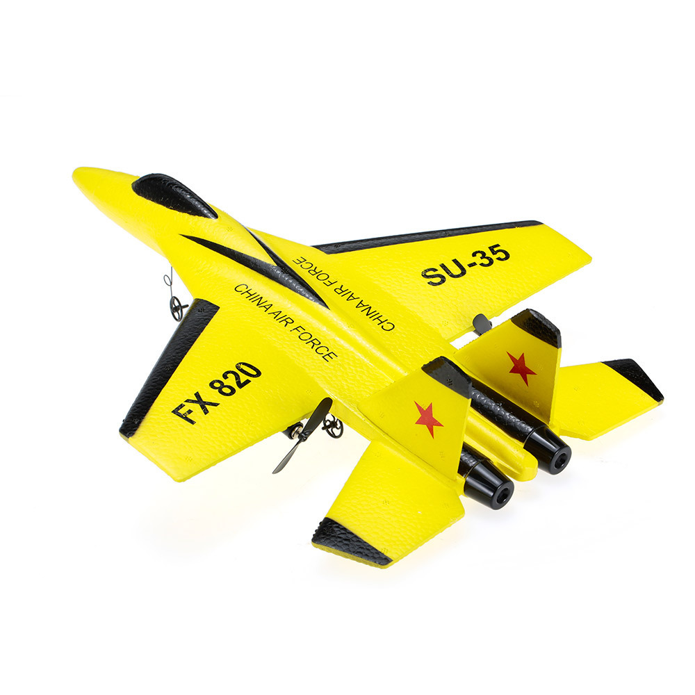 Hot 2023 Hoshi FX-820 Airplane Remote Control RC Airplane EPP Micro Indoor Aircraft SU-35 2.4G Model Toys Hot Gifts