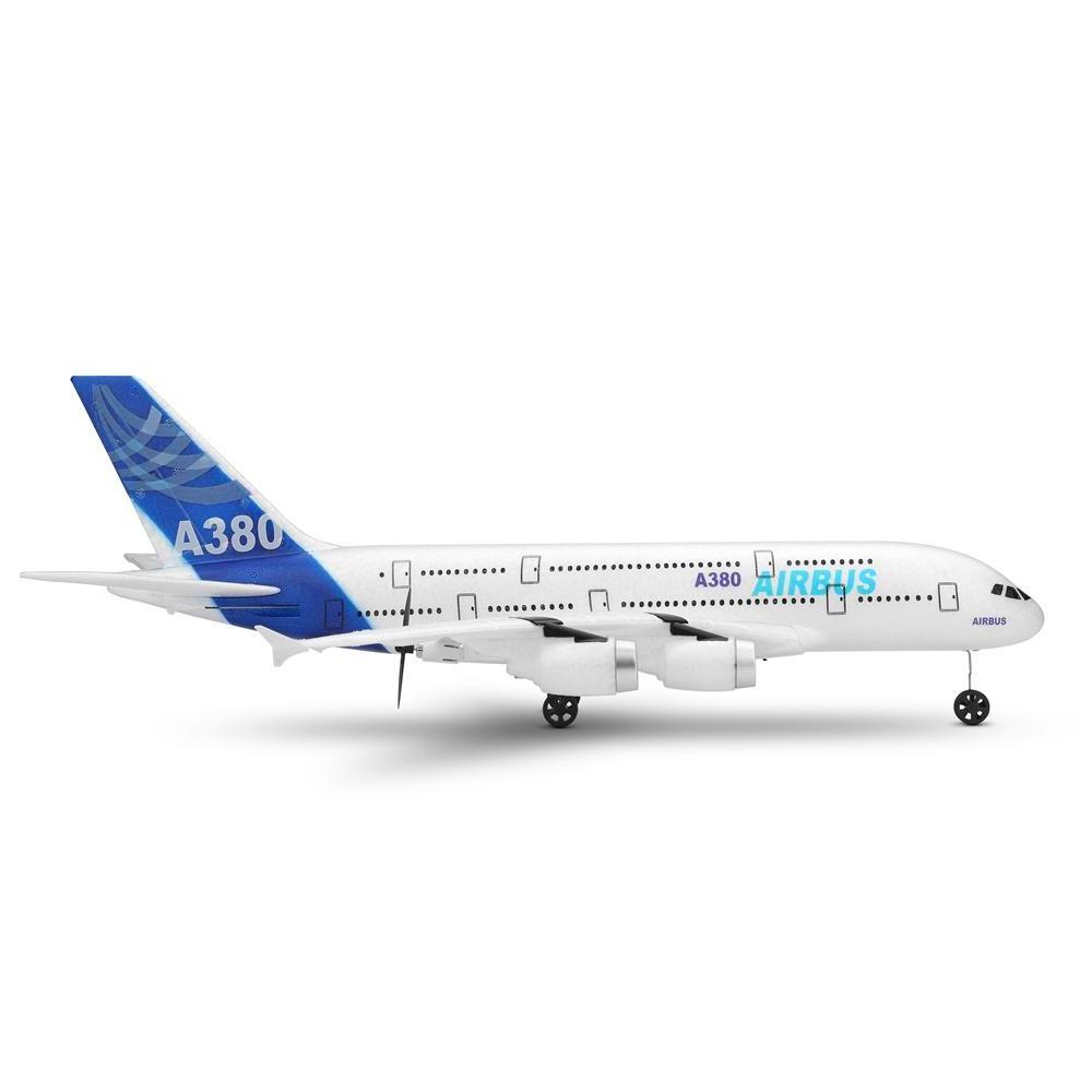 New Wltoys XK A120 RC Plane 3CH 2.4G EPP Fixed-wing RTF Airbus A380 RC Aircraft Model Toy Remote Control Airplane For Kids