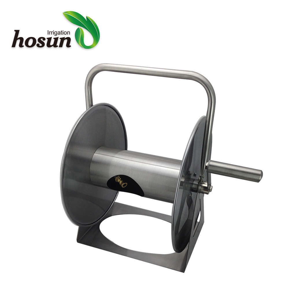 Portable Stainless Steel Garden Hose Reel