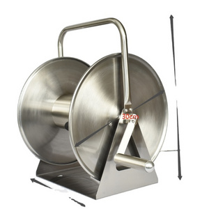 Portable Stainless Steel Garden Hose Reel