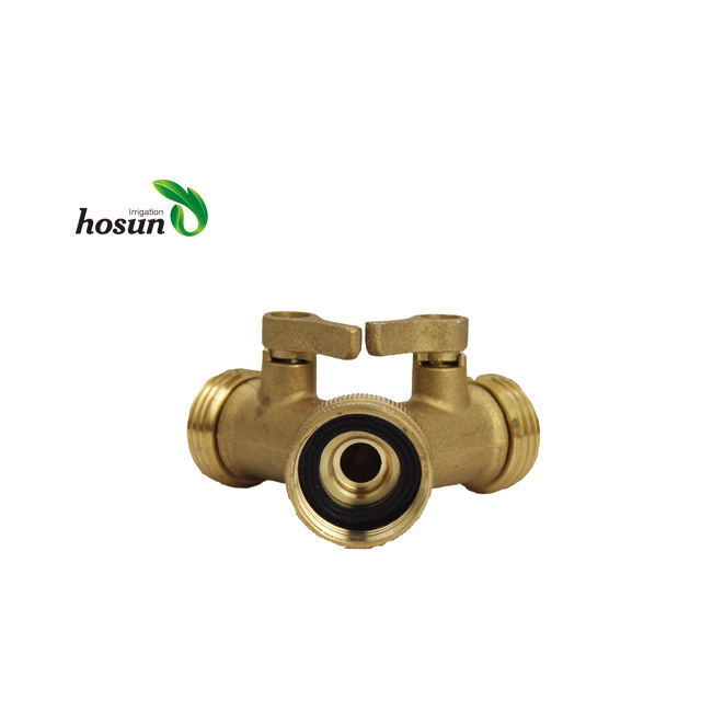 High quality  lead free 4 way garden hose connector splitter