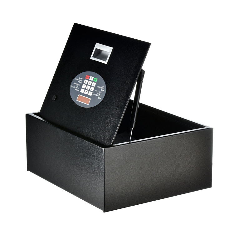 top open metal car safe lock box key lock steel portable safe box kingsafe brands digital car safe box