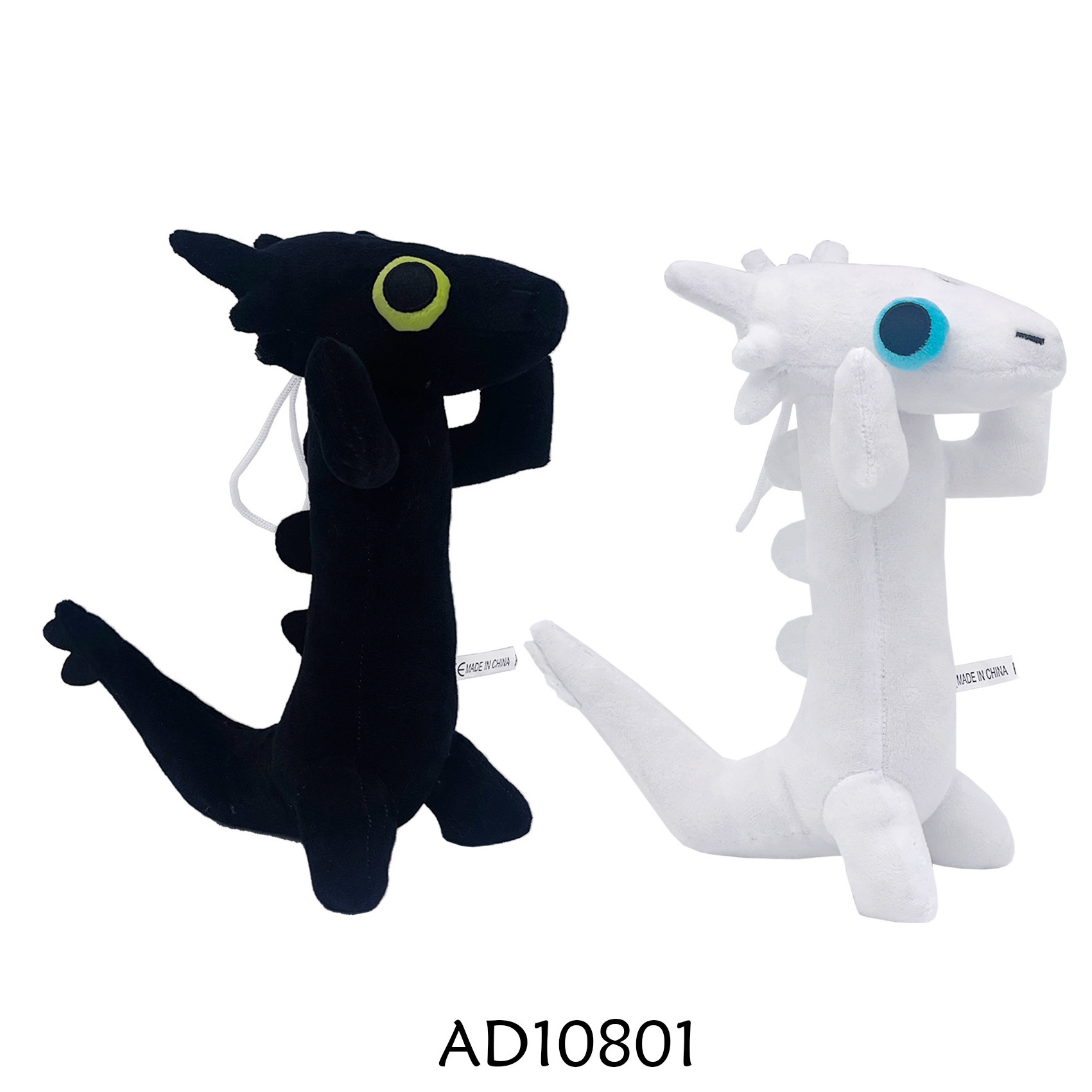 Wholesale 2024 Toothless Dancing Plush Toy Black White Toothless And Light Fury Dancing Dragon Stuffed Toys For Children